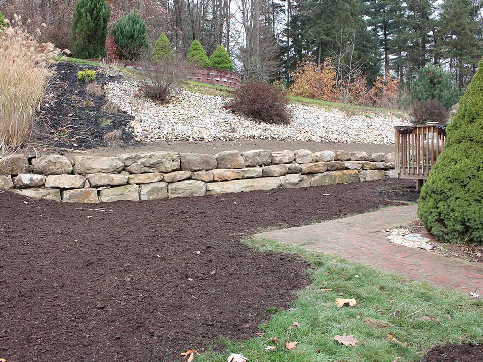 Natural Stone Landscaping 1 Wichman, Natural Stone Landscaping